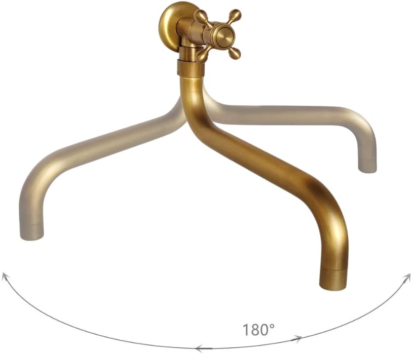 Kopyfantap Rubinetto Giardino Ottone Anticato G1/2 - immagine 3