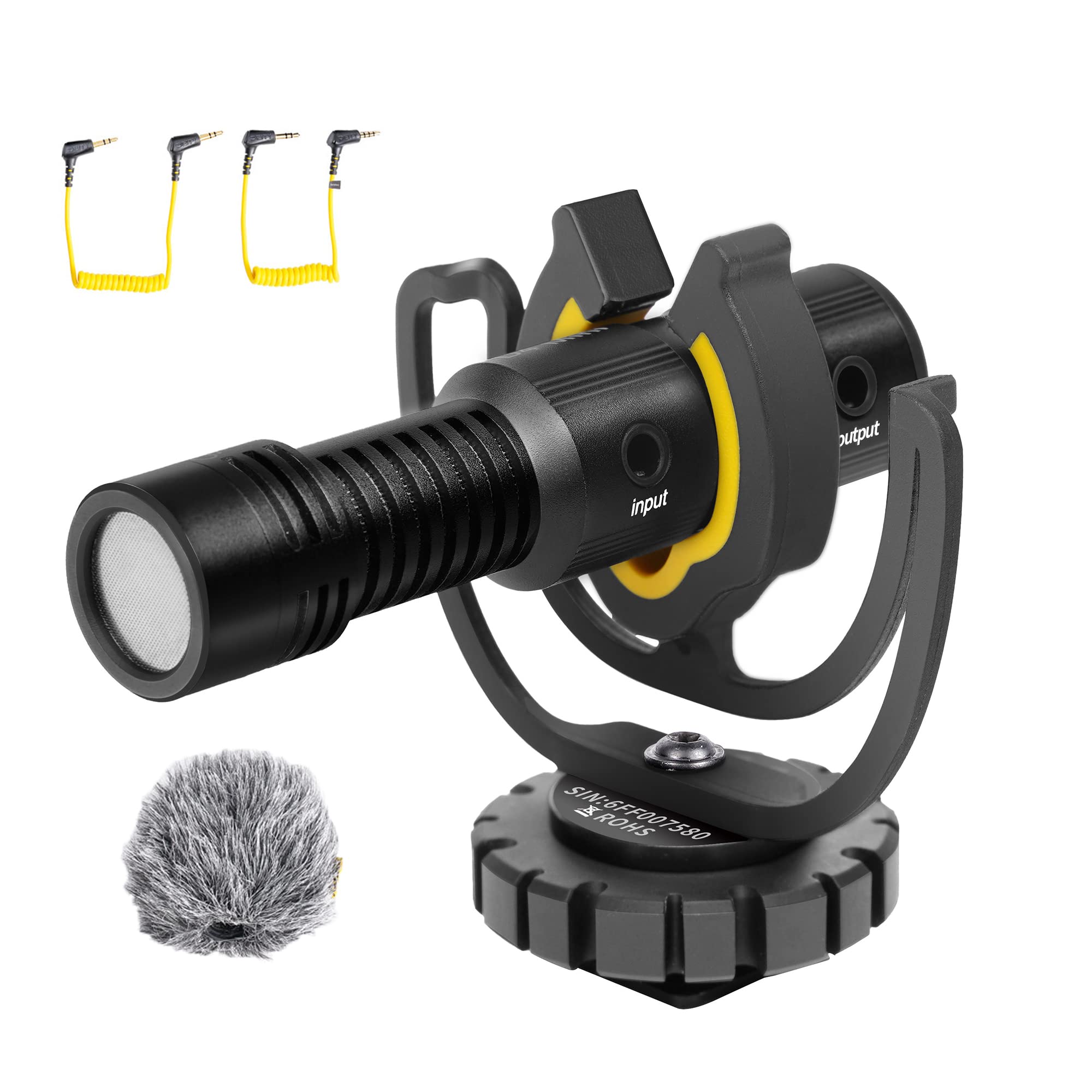 Deity V-Mic D4 Mini Microfono On-Camera 3.5mm TRS