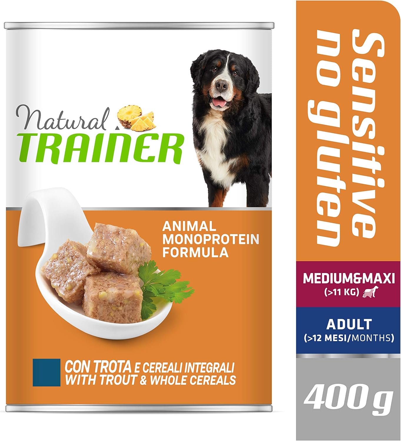 Natural Trainer Sensitive No Gluten Medium - Maxi con Trota - immagine 2