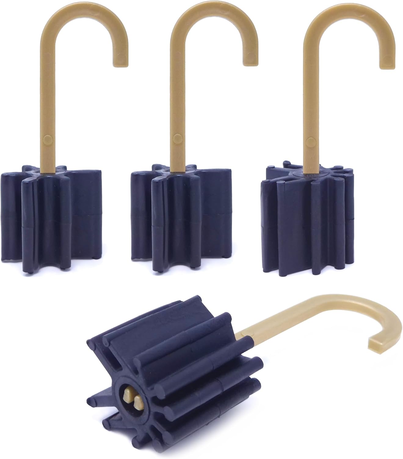 Stopper Fermavento - Ammortizzatore Finestre e Porte (4 Pezzi) - immagine 1