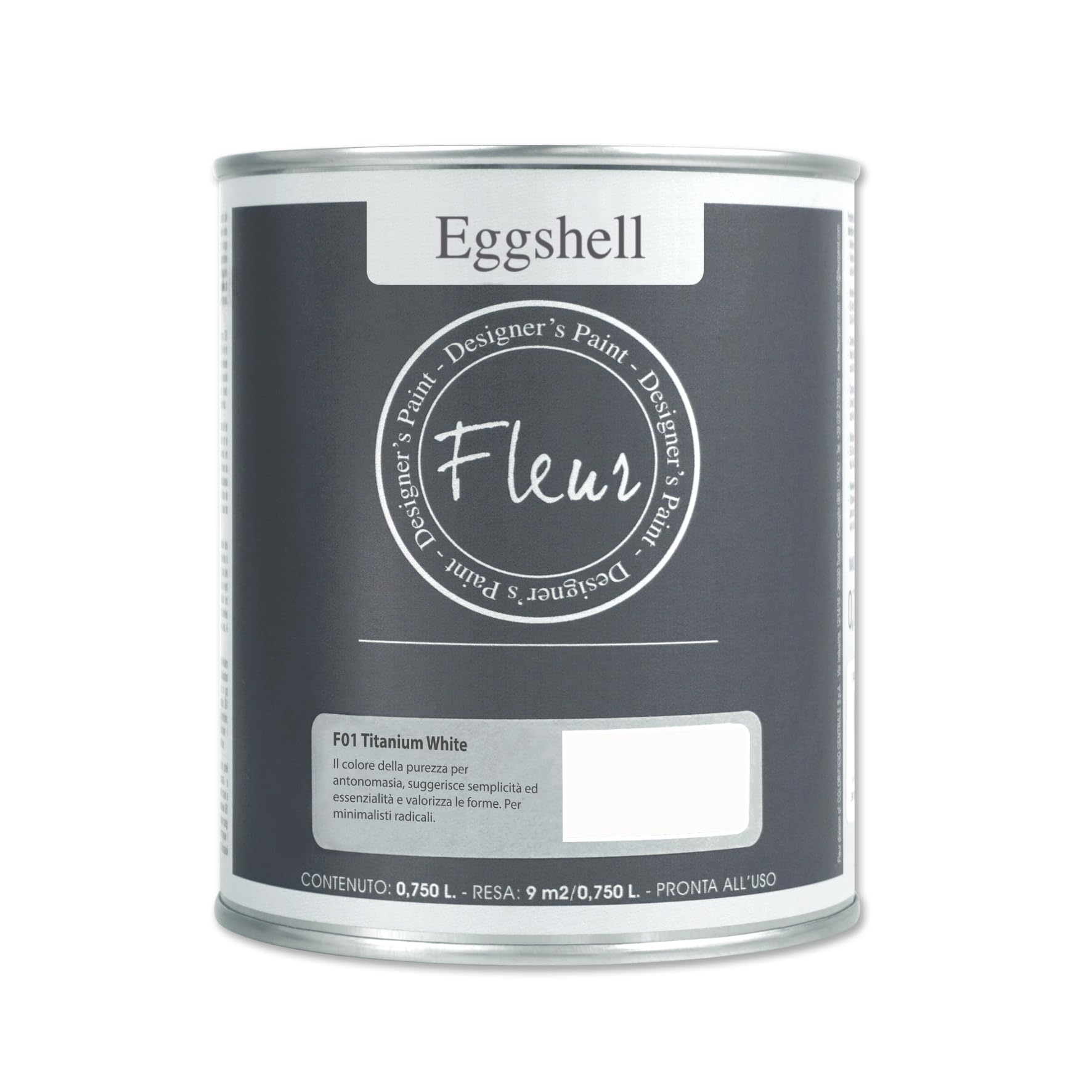 Fleur Designer's Paint EGGSHELL Smalto Satinato 750ml
