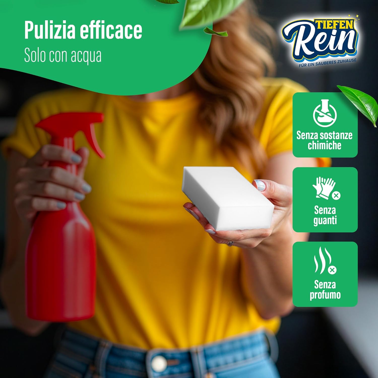 Spugna Magica PRO 18 pezzi - Extra Resistente - immagine 3