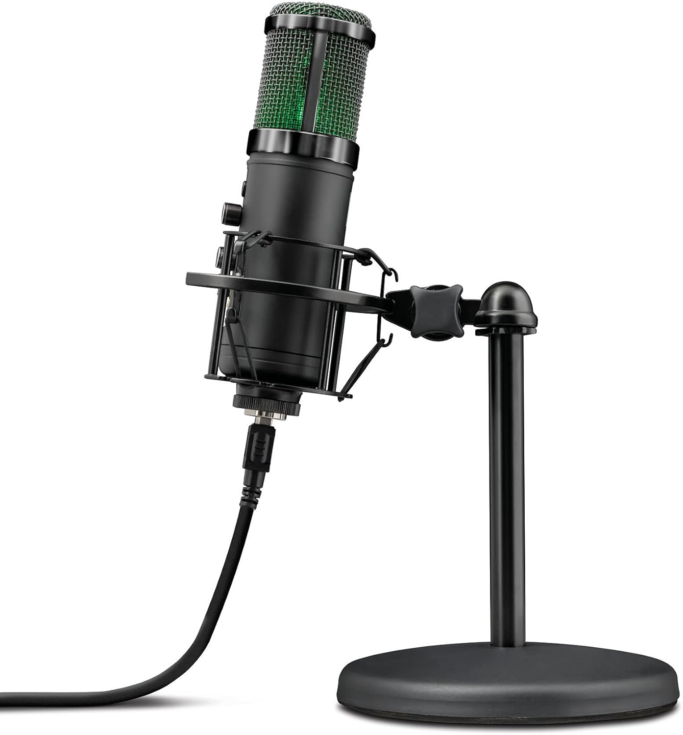 Trust Gaming GXT 256 Exxo Microfono USB per Streaming, Nero - immagine 11