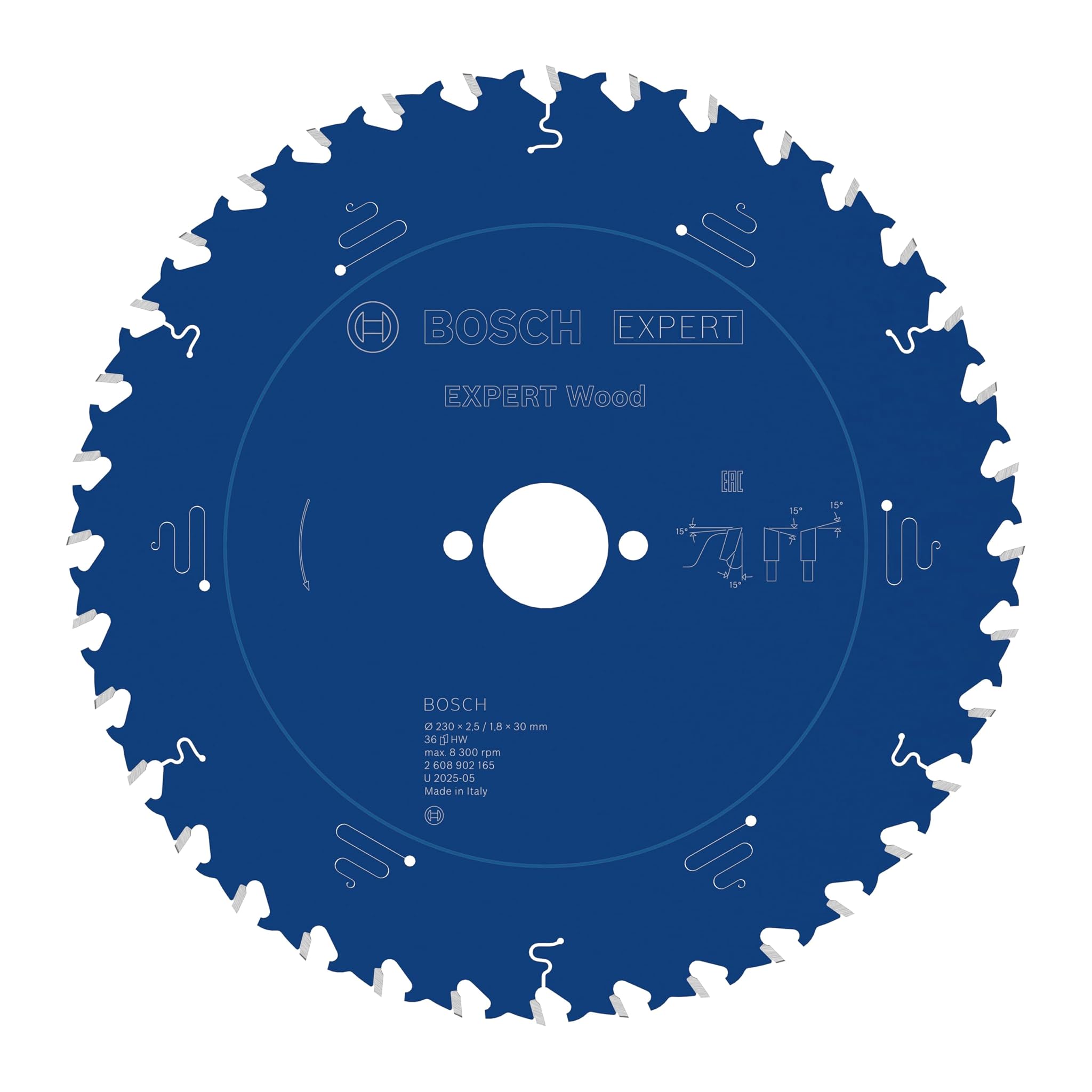 Bosch Lama Sega Circolare EXPERT per Legno Cablata