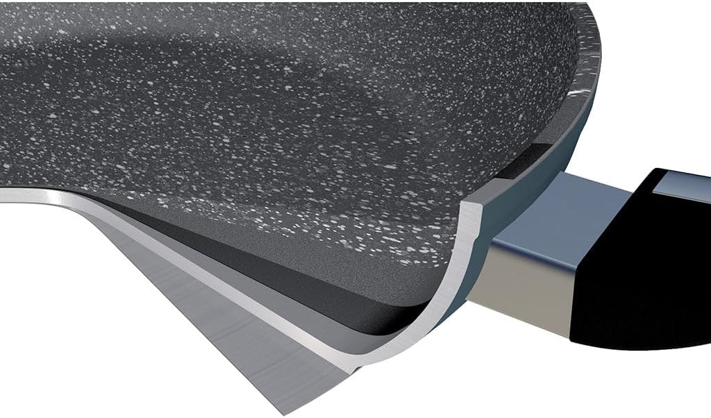 Moneta Yes! Casseruola 2 Manici 24 cm, Nera - immagine 5