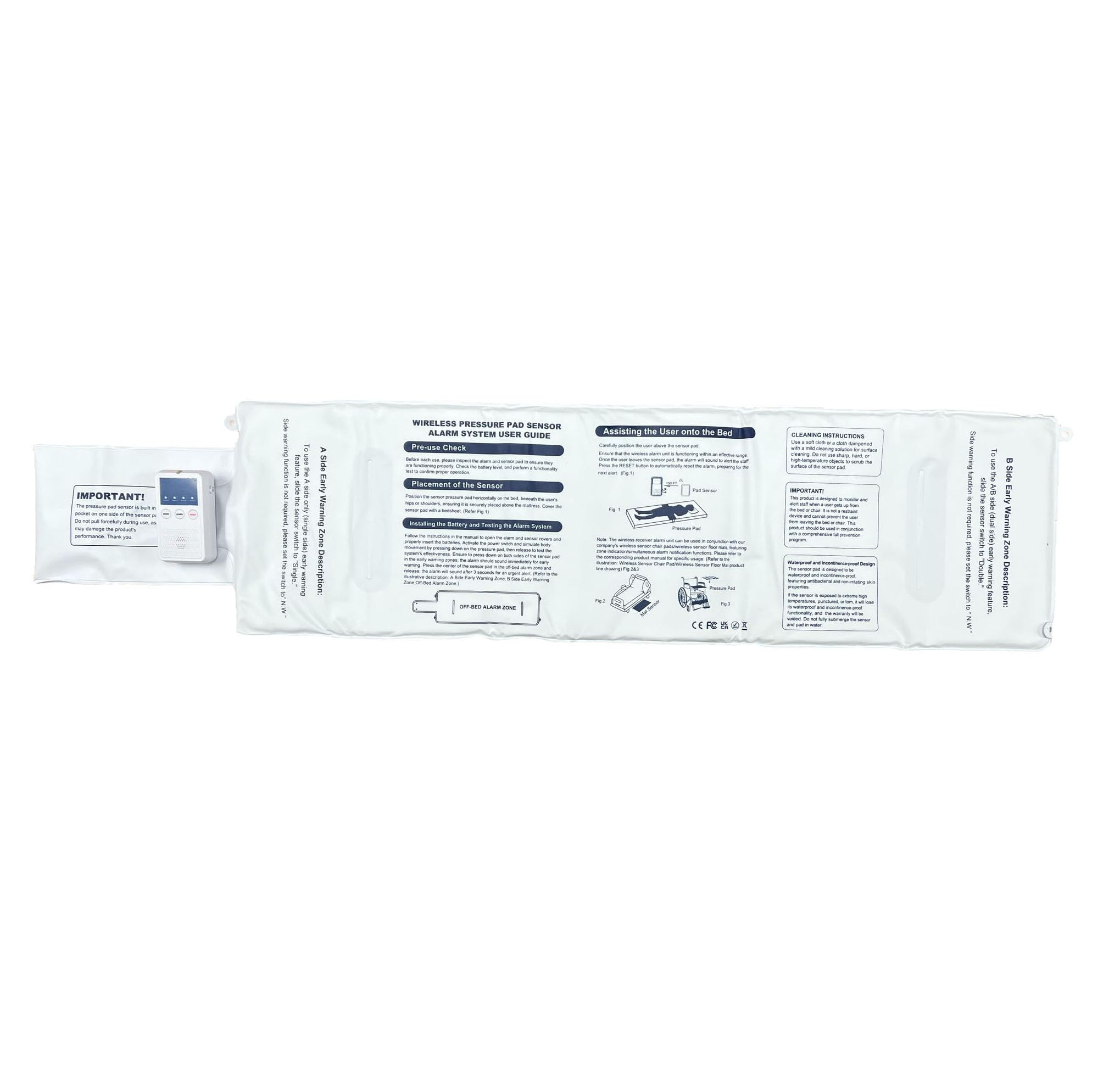 Voca VP16 - Sistema Allarme Letto Intelligente per Anziani