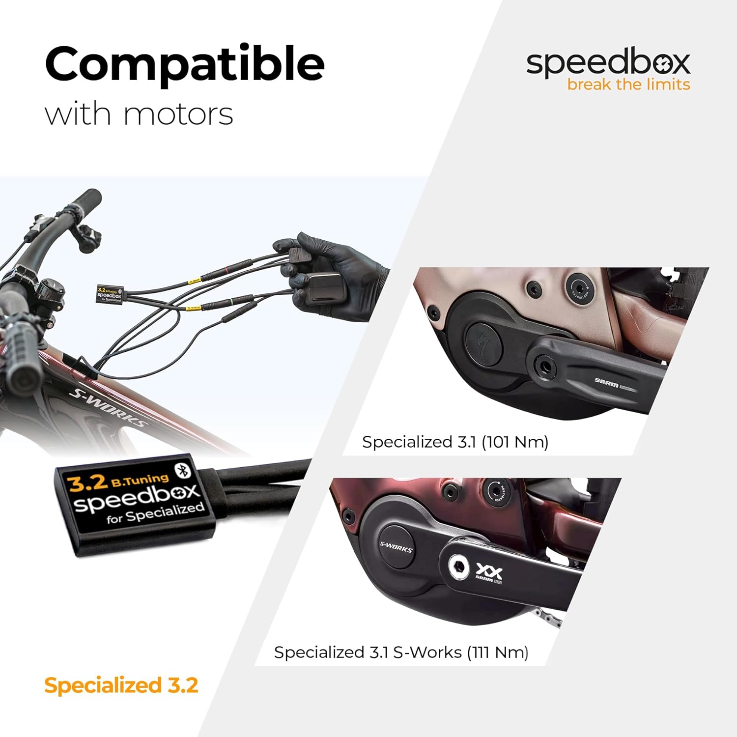 Speedbox 3.2 - Chip Tuning per E-Bike Specialized 3.1 - immagine 4