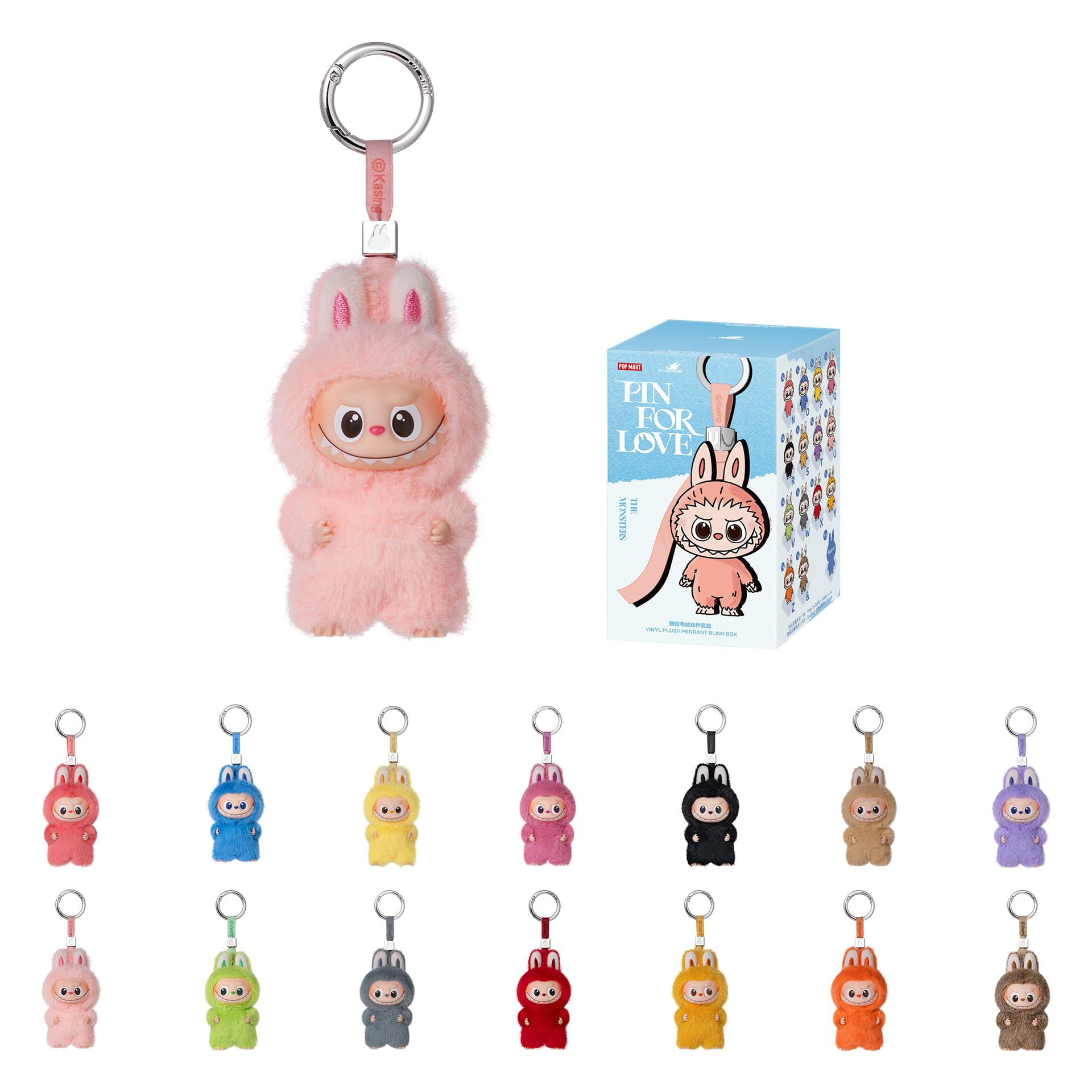 POP MART Labubu - Scatola Cieca Peluche in Vinile (N-Z)