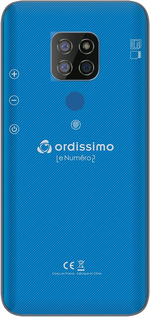 Ordissimo LeNumero2 - Smartphone Semplice per Senior, Blu - immagine 3
