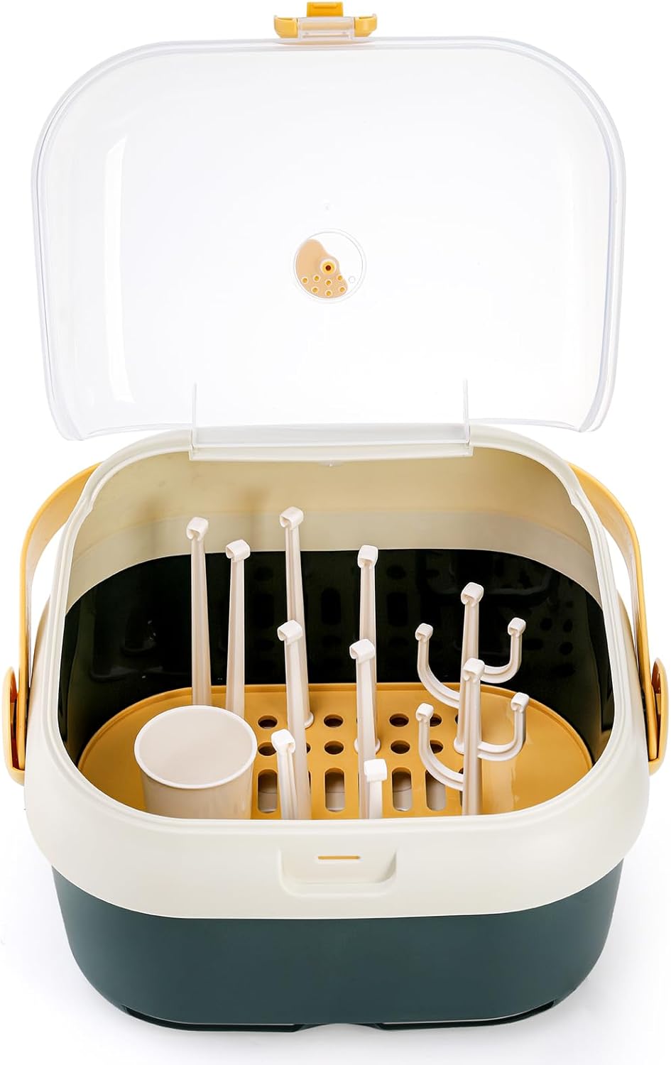 Kingrol Scolapiatti per Biberon con Coperchio - immagine 3