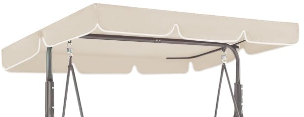 Gremex Tettuccio Ricambio Dondolo Giardino 112x166cm Ecru