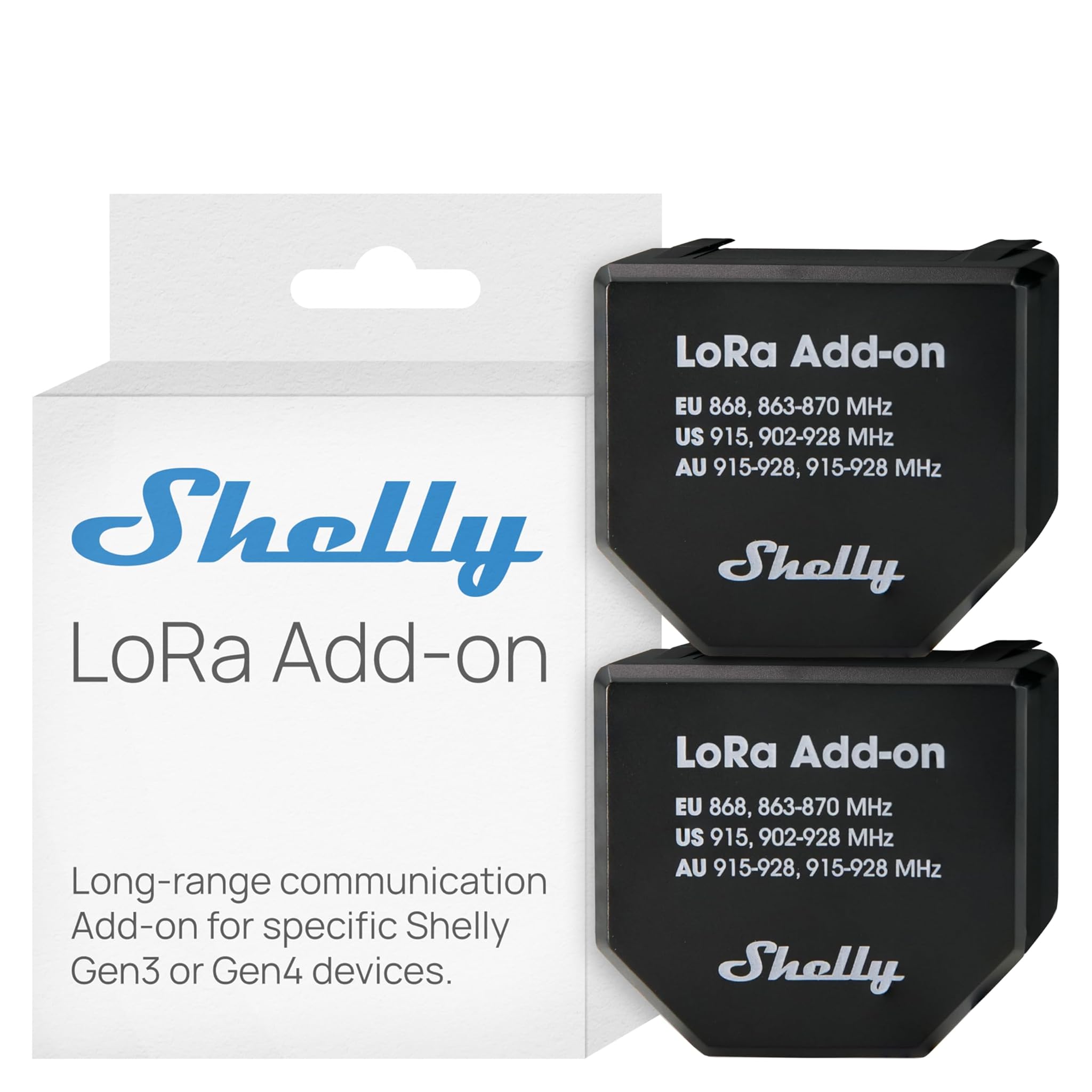 Shelly LoRa Add-On - Soluzione Lunga Portata (2 Pezzi)