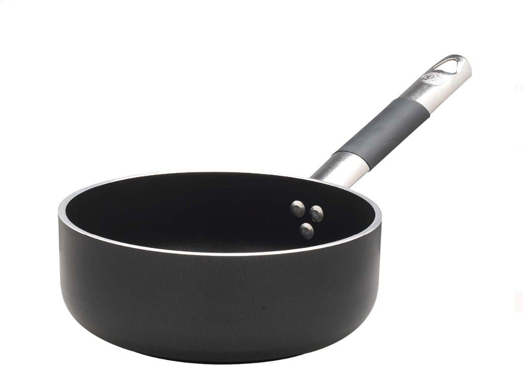 Pentole Agnelli Alblack Casseruola Bassa con Manico 20cm