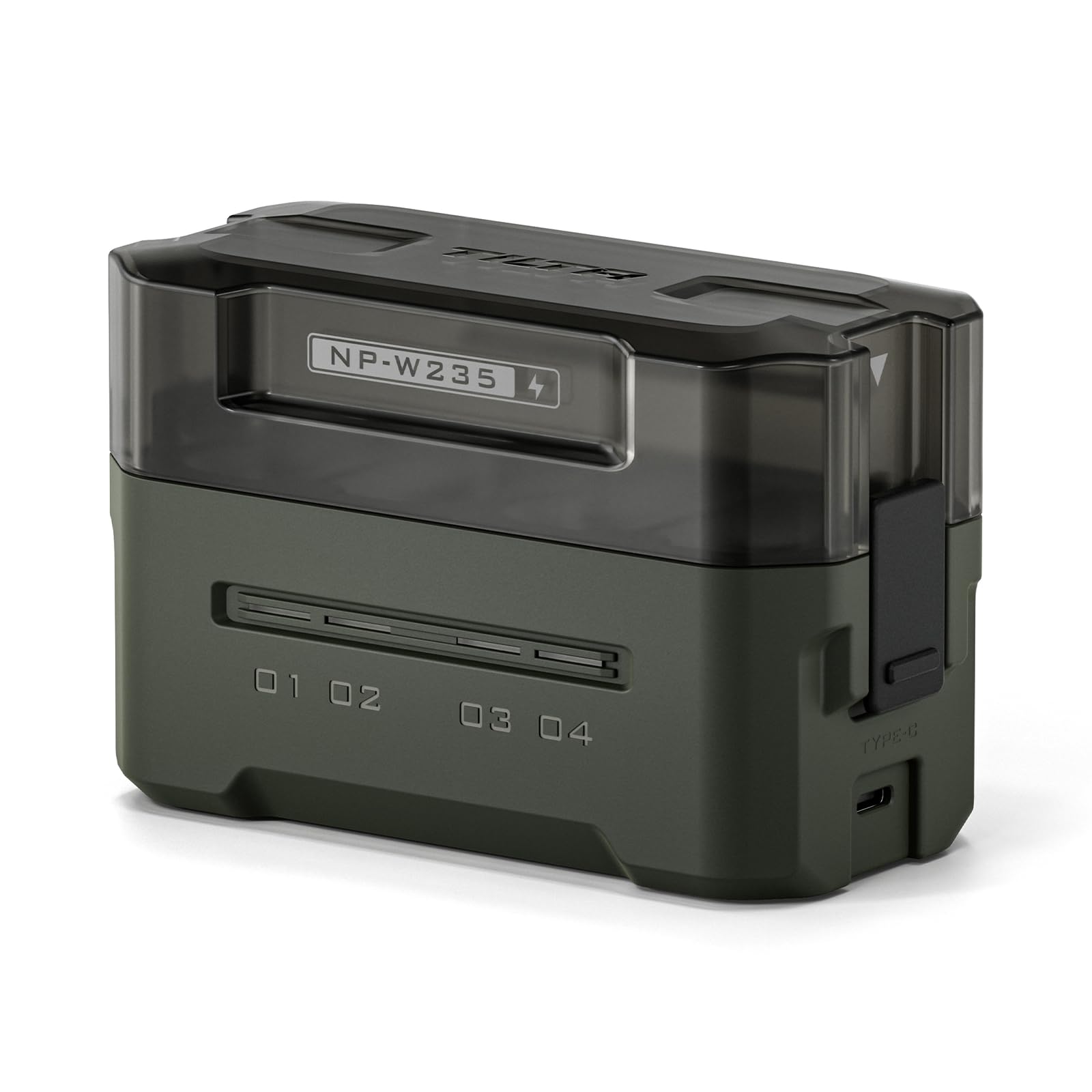 Tilta NP-W235 Caricabatterie 4 Canali Portatile, Verde