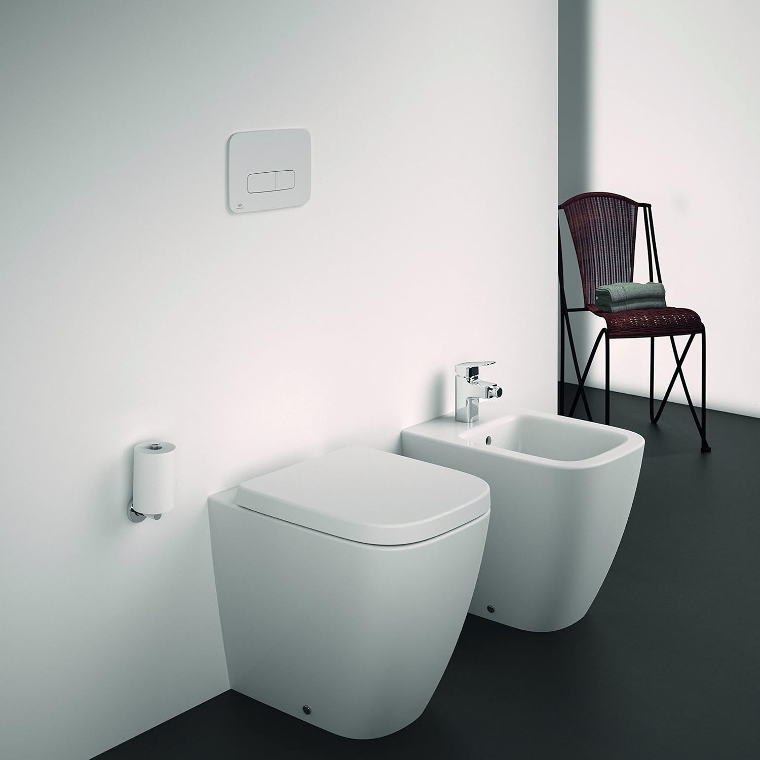 Ideal Standard i.life S - Bidet a Terra Monoforo, Bianco - immagine 2