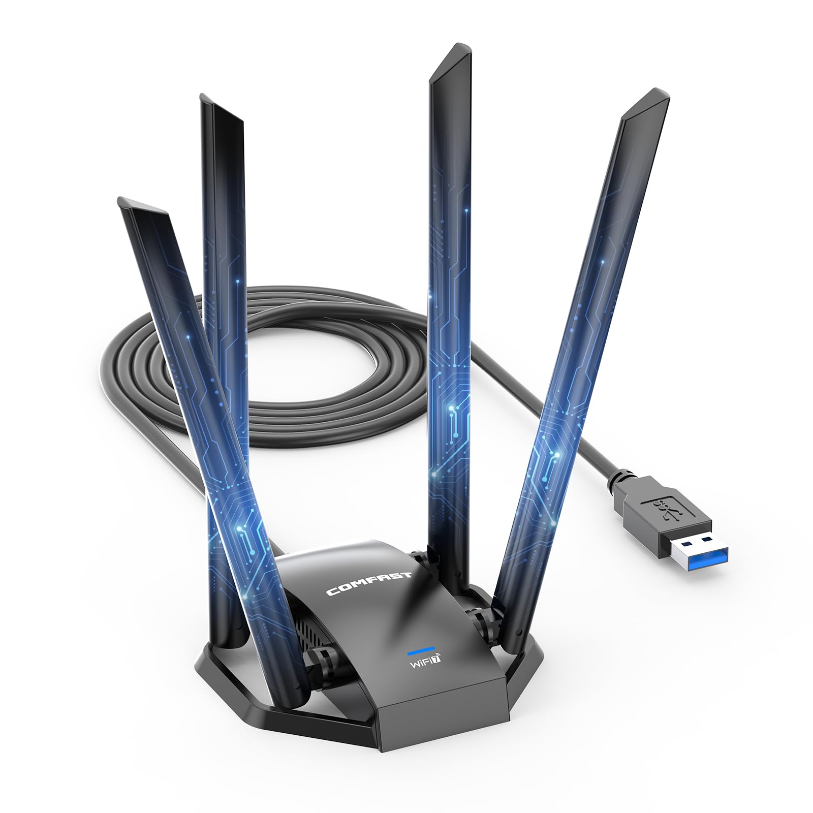 Comfast WiFi 7 Chiavetta USB 3.0 6500Mbps