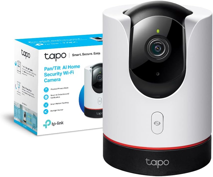 Tapo C225 Telecamera WiFi Interno di Sicurezza Pan/Tilt AI - immagine 1
