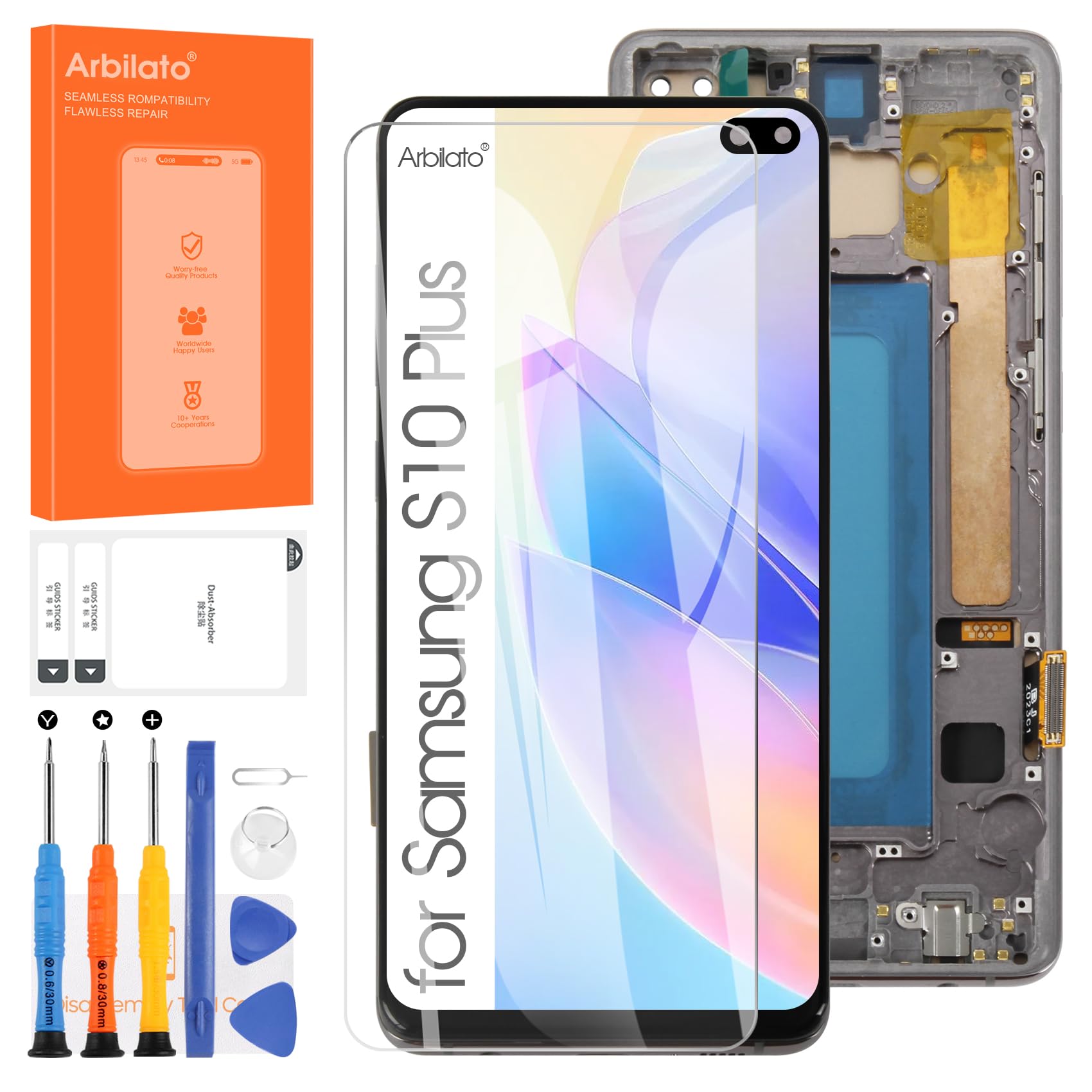 Schermo LCD per Samsung Galaxy S10 Plus / S10+ G975