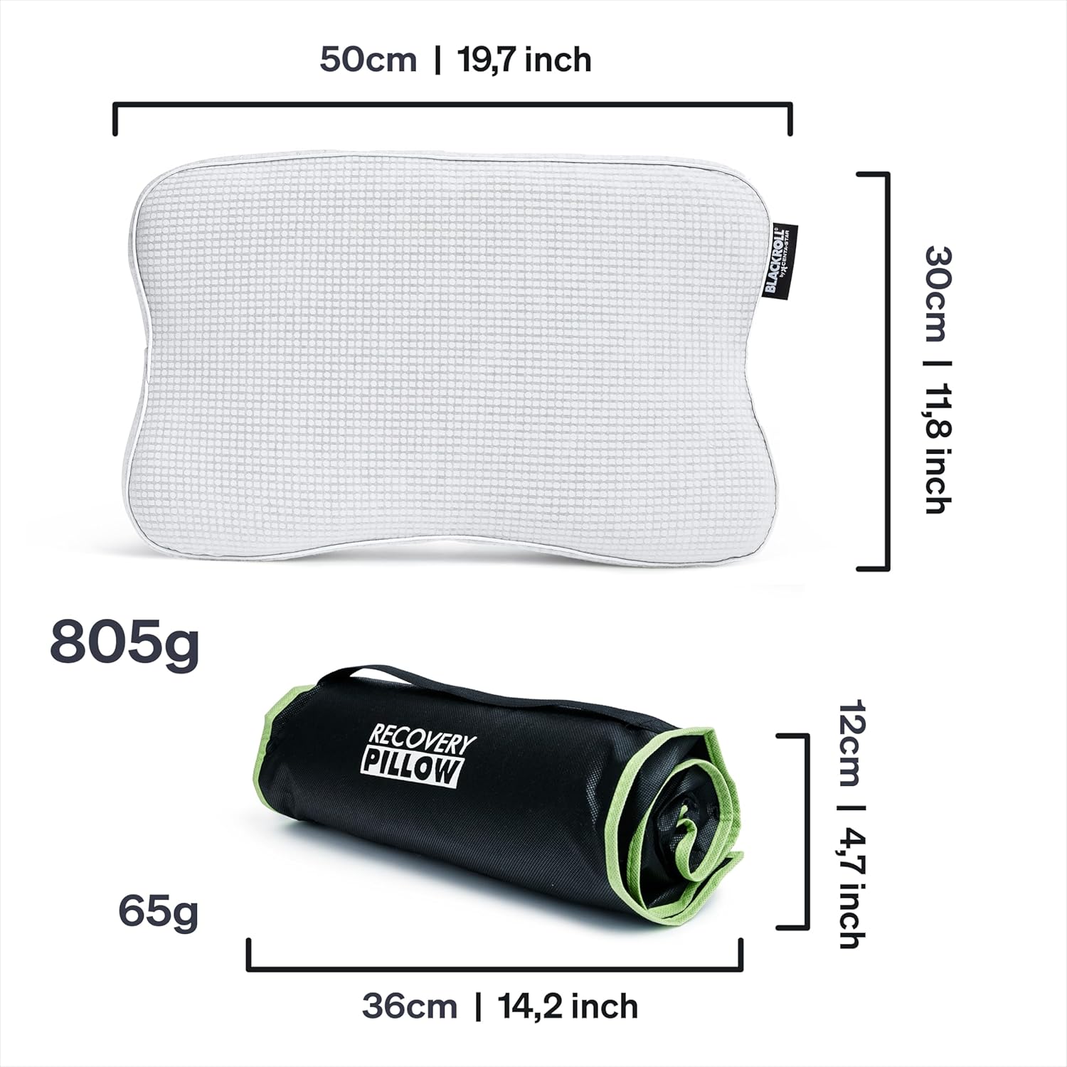 Blackroll® Recovery Pillow Set con Federa Climate - immagine 5