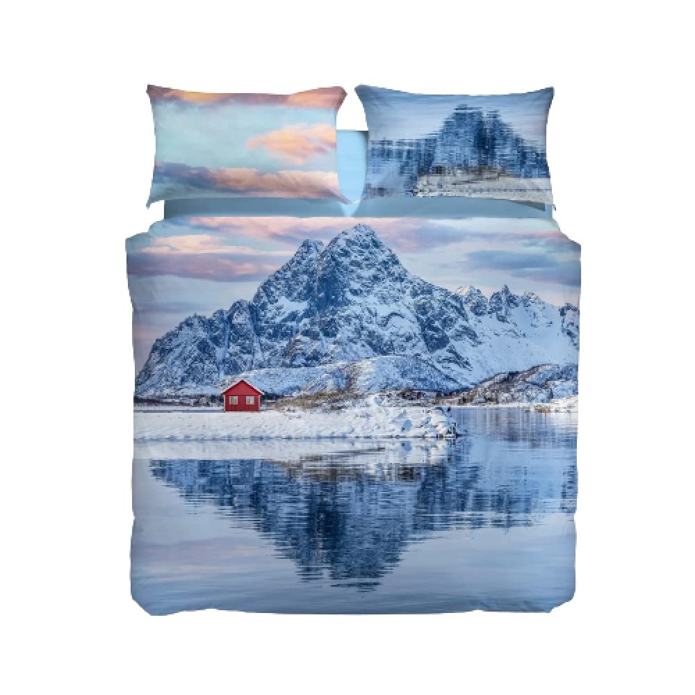 Caleffi Artic Completo Copripiumino Matrimoniale, Cotone