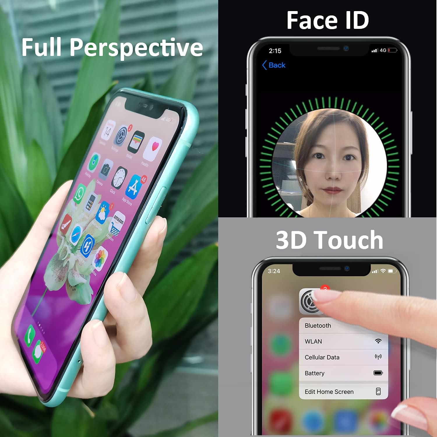 Brinonac Display LCD per iPhone XR 6,1" con Strumenti - immagine 4