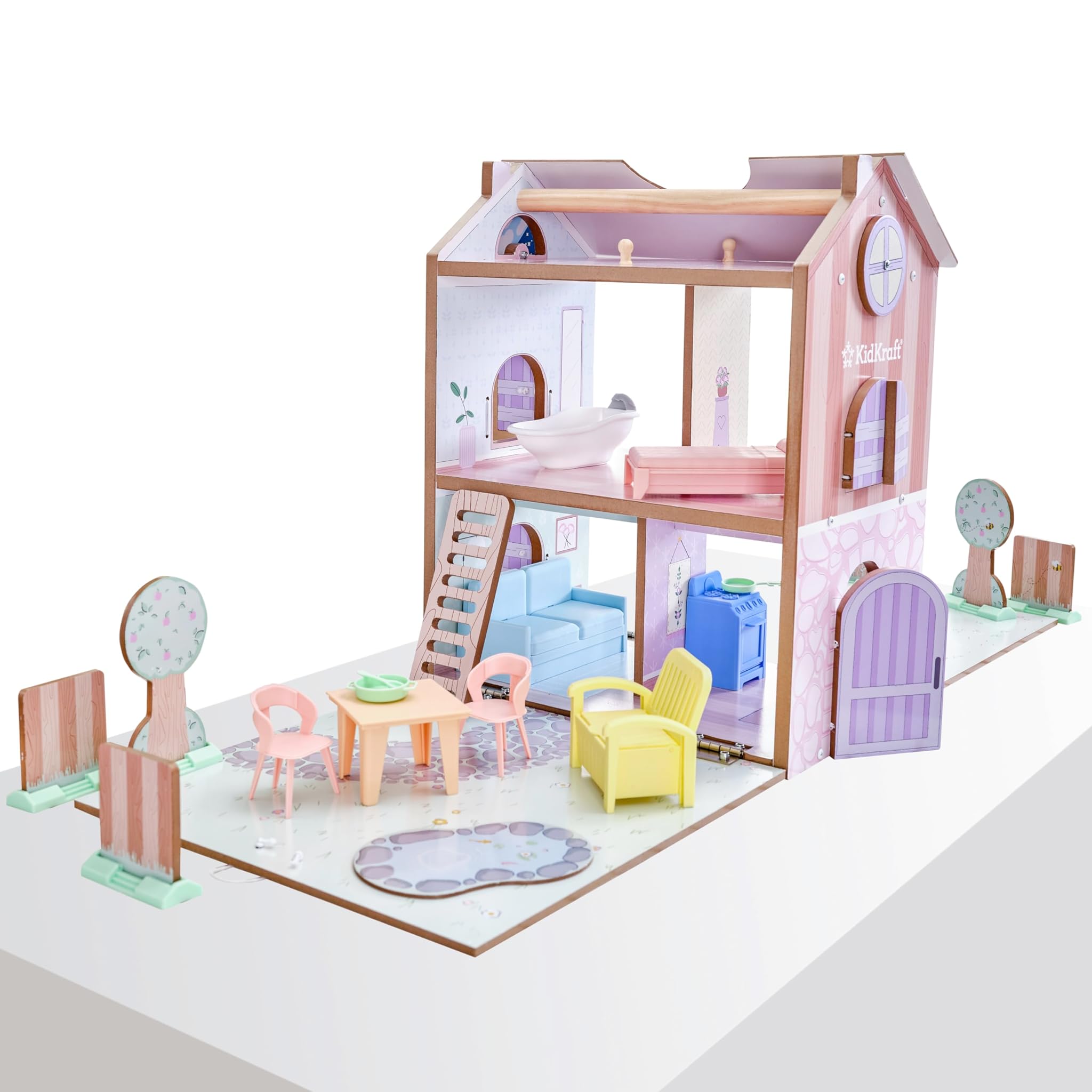 KidKraft Casa delle Bambole in Legno Play & Store Cottage