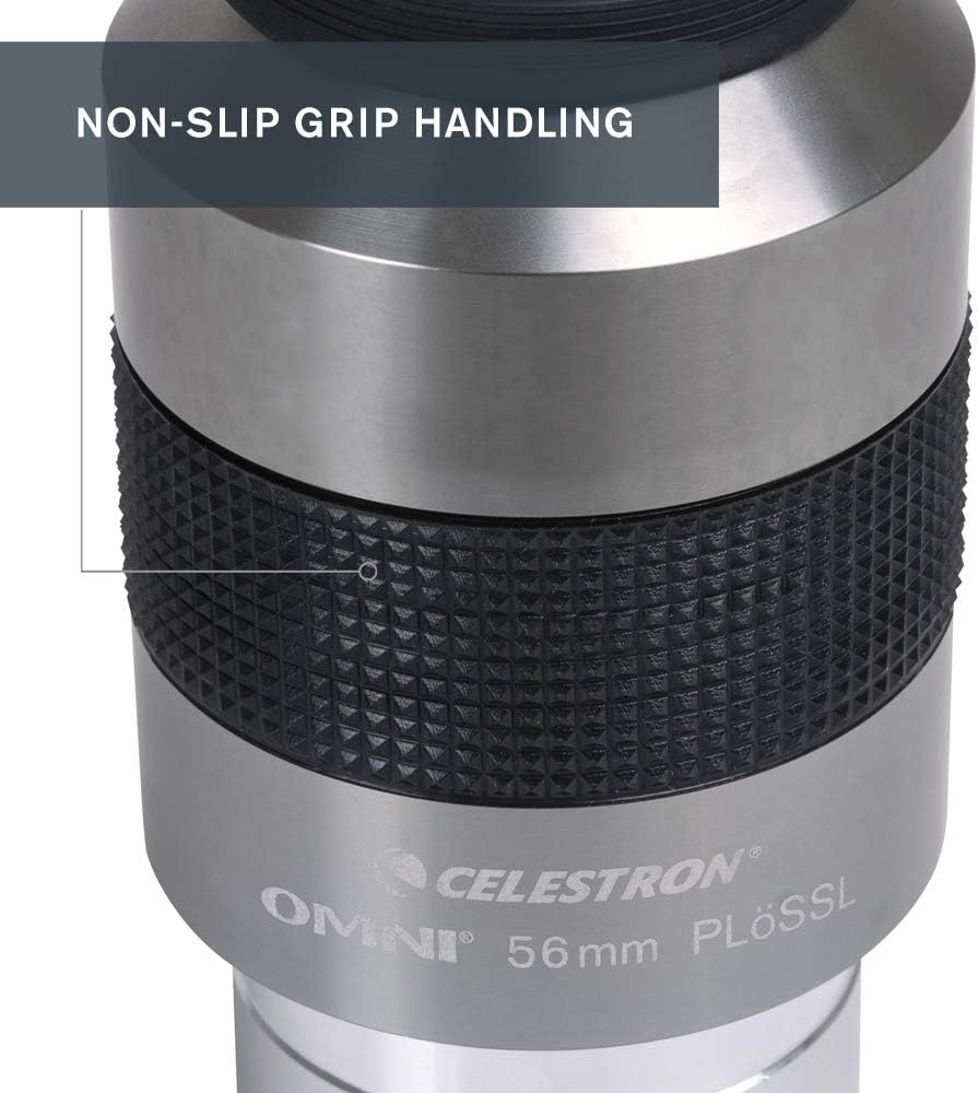 Celestron 93328 Omni 2" Oculare 56mm, Argento/Nero - immagine 5