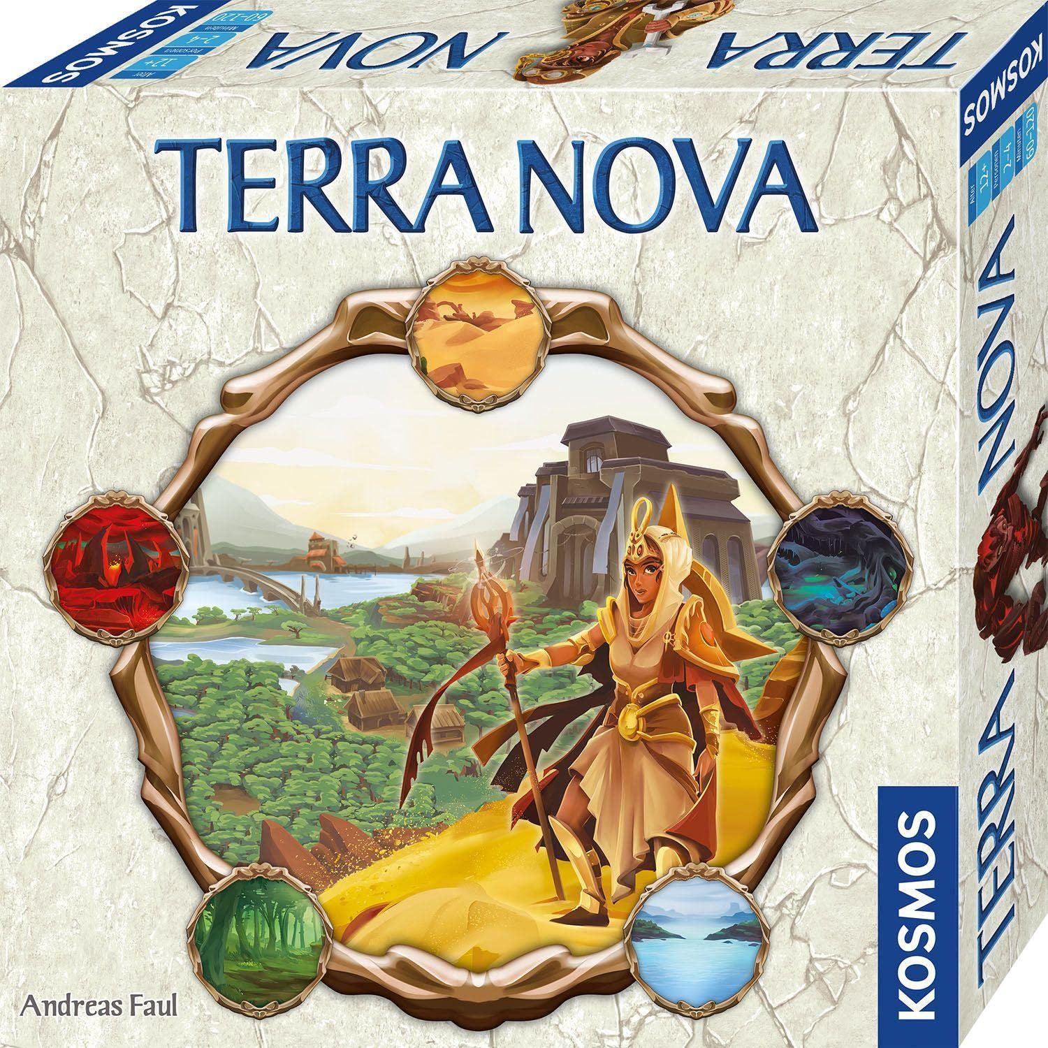 KOSMOS 683382 Terra Nova, basato sul gioco di esperti Terra Mystica", gioco di intenditori per 2-4 persone dai 12 anni in su, attrezzature di alta qualità, 10 persone, gioco da tavolo