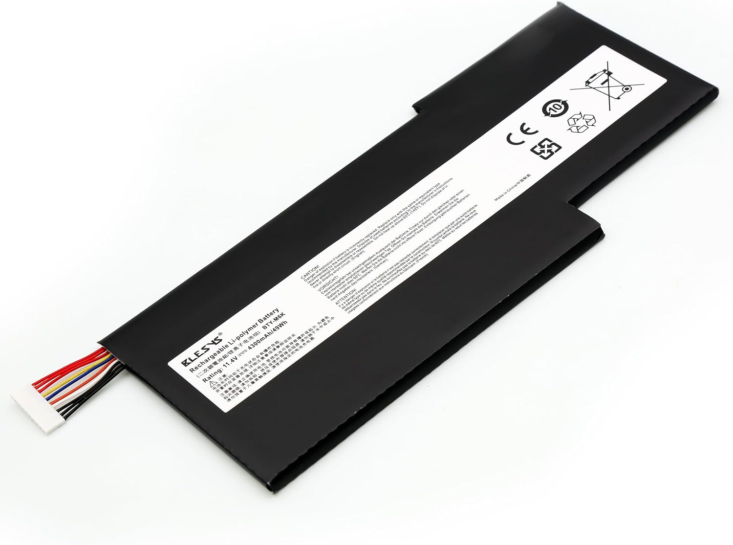 Blesys BTY-M6K Batteria per MSI GF63 GF65 GF75 - immagine 6