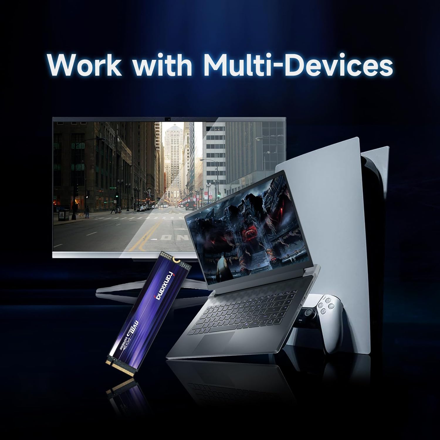 Fanxiang S880 SSD 4TB PCIe 4.0 NVMe M.2 2280 - immagine 5