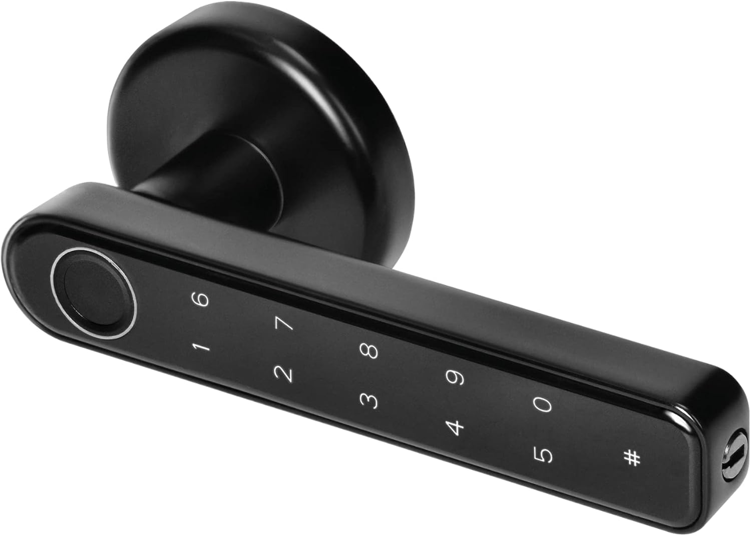 Miratic Maniglia Smart con Impronta Digitale, Nera