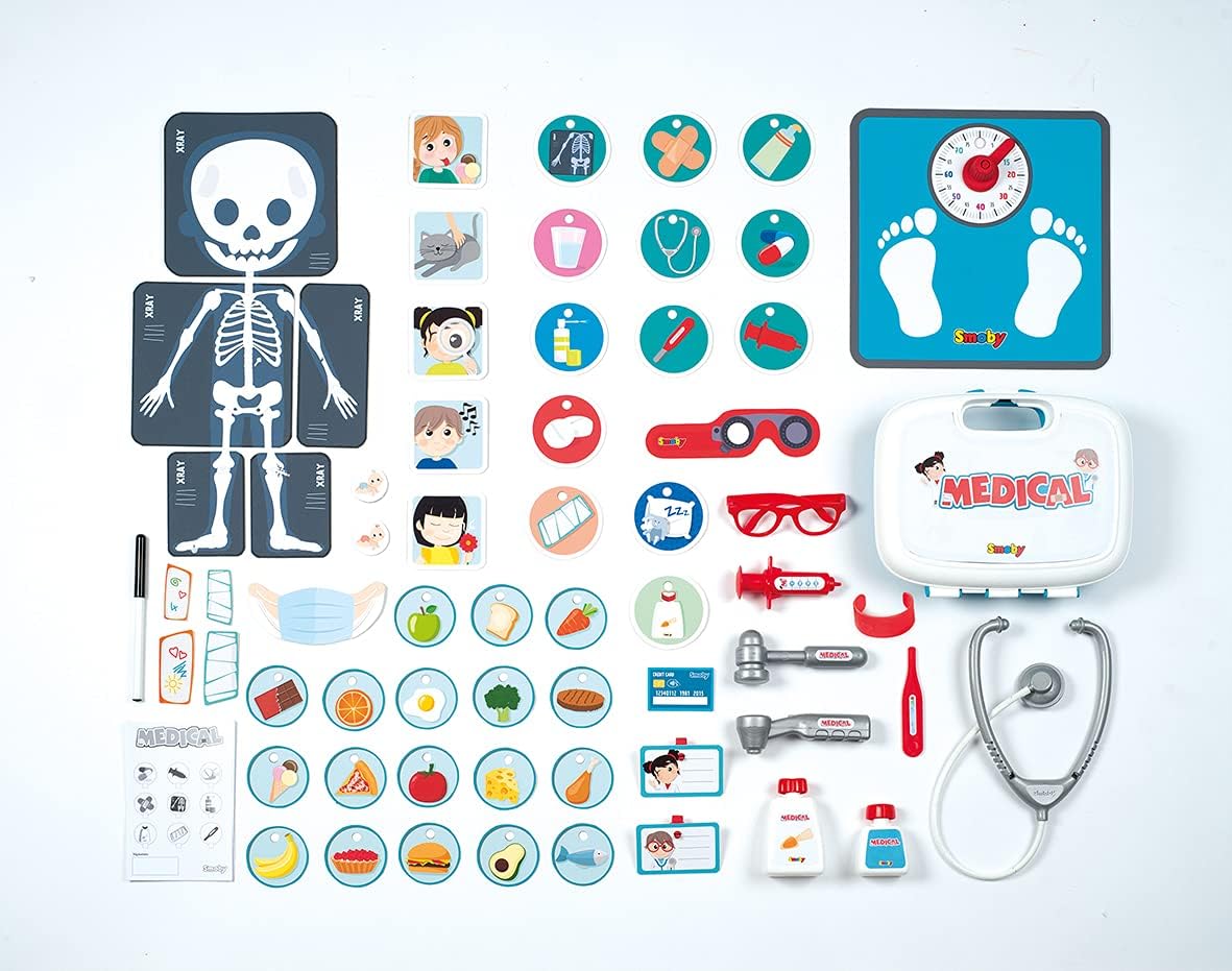 Smoby Studio Pediatra Pieghevole per Bambini - immagine 2