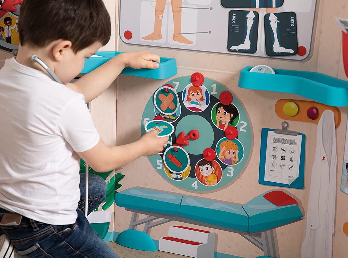 Smoby Studio Pediatra Pieghevole per Bambini - immagine 5
