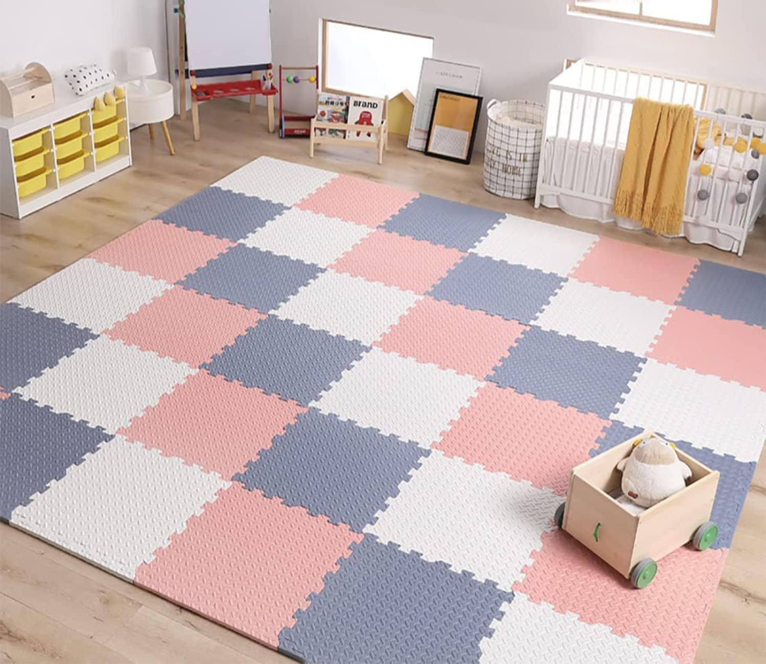 Tappeto Puzzle per Bambini 18 Pezzi 30x30x1,2 cm - immagine 1