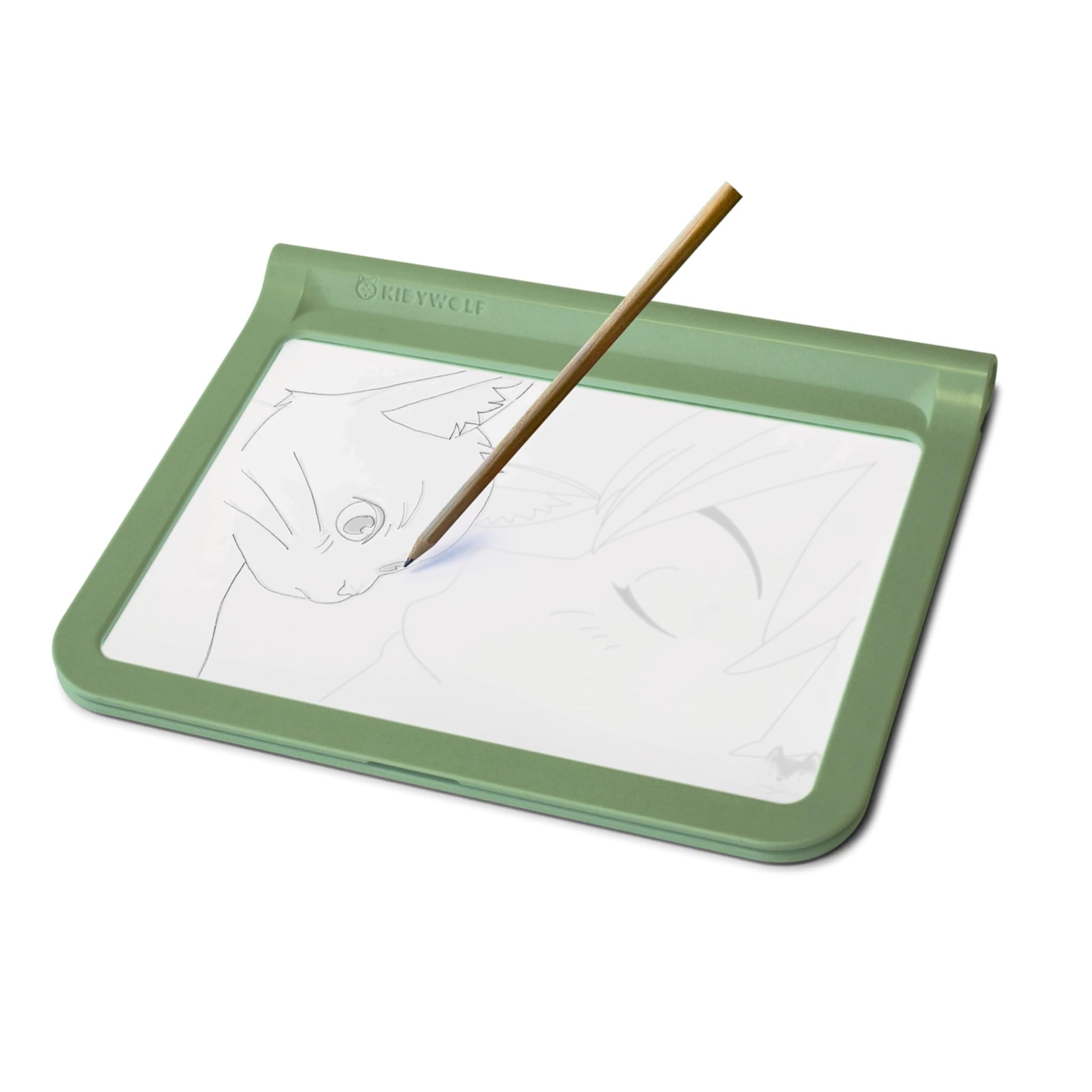 Kidywolf - Kidydraw-pro lichtgevende tekentablet + 4 stiften