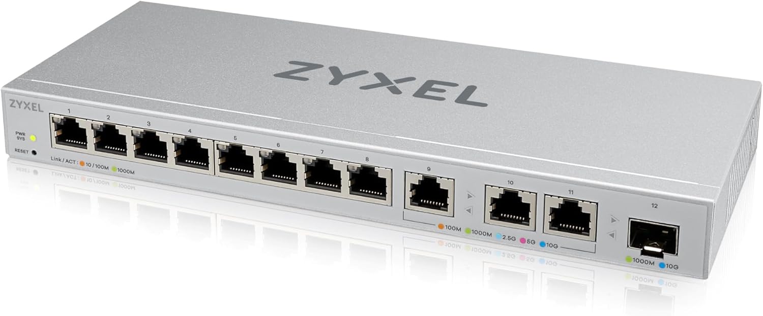 Zyxel Switch Web-Managed Multi-Gigabit 12 Porte - immagine 1