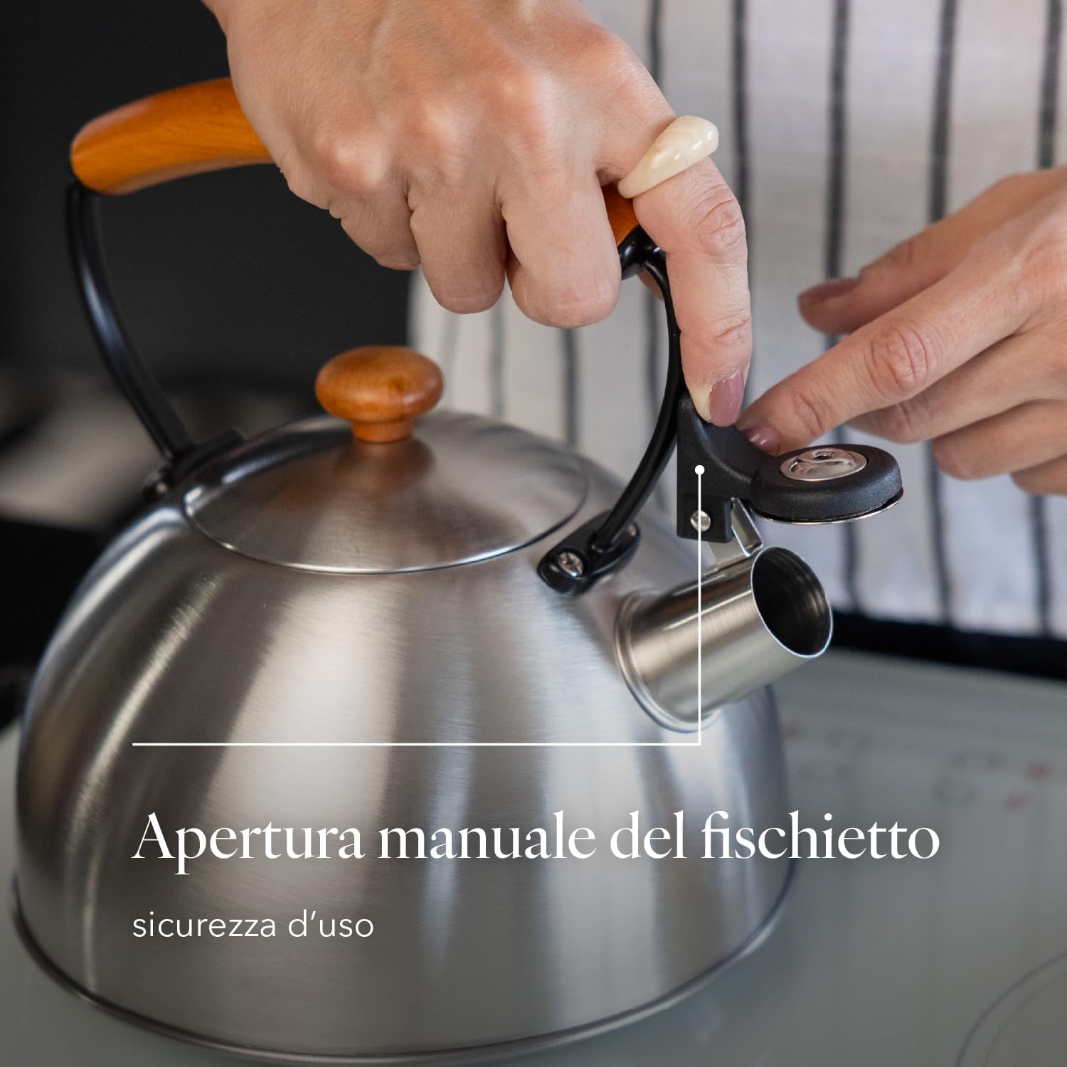 Florina Bollitore Acqua 2,3 l, Argento - immagine 5