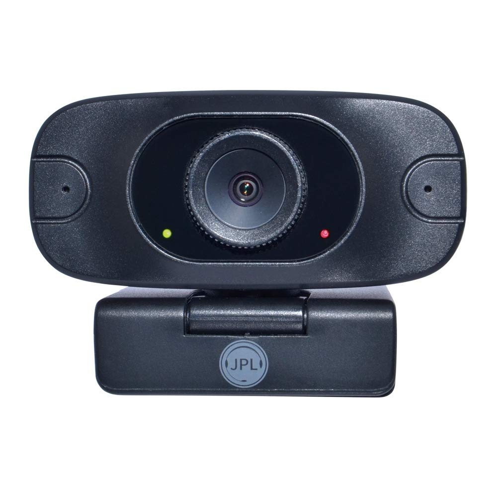 Jpl Vision Mini 1080p - Webcam per Lavoro e Studio, Nero