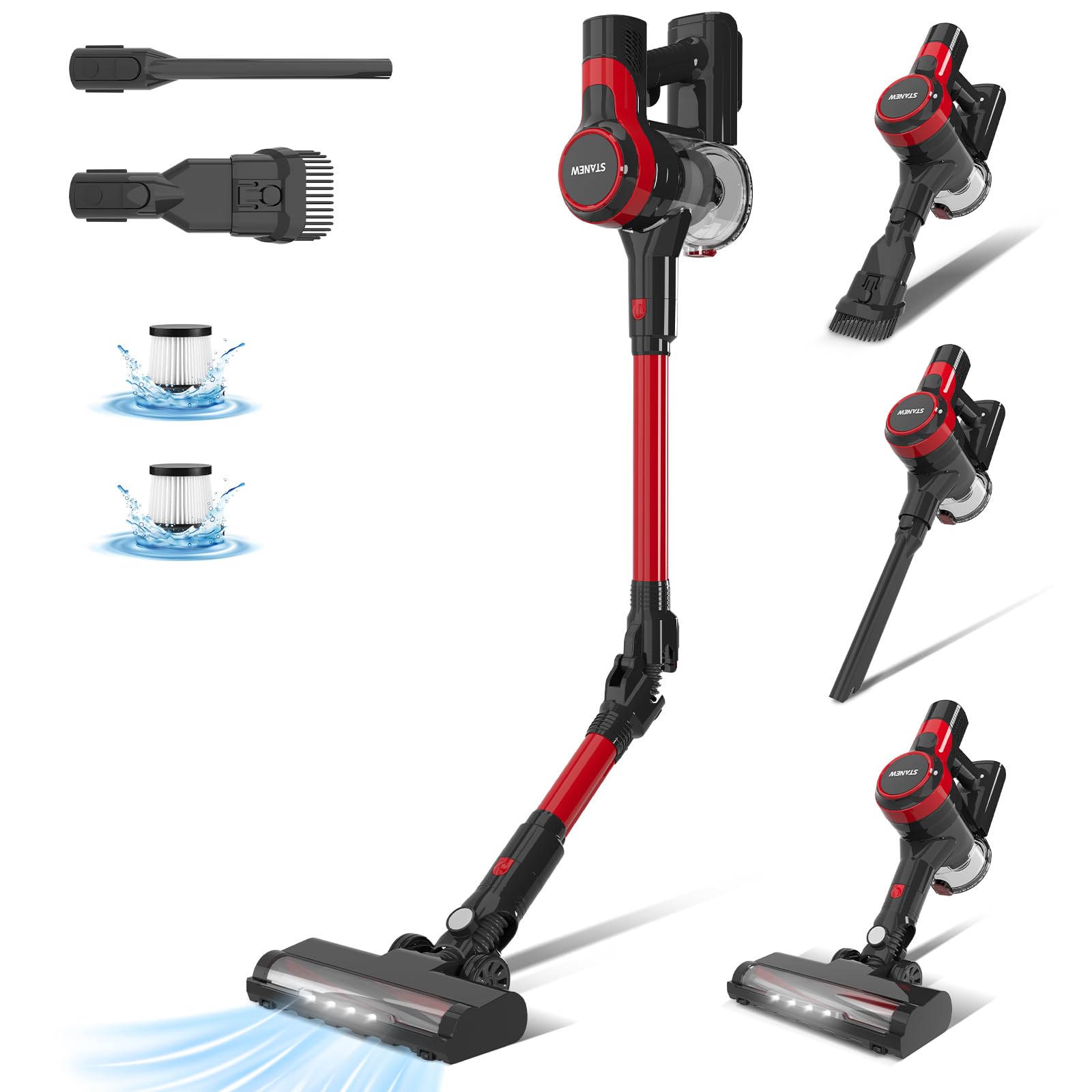 Stanew Aspirapolvere Senza Fili 33Kpa 320W