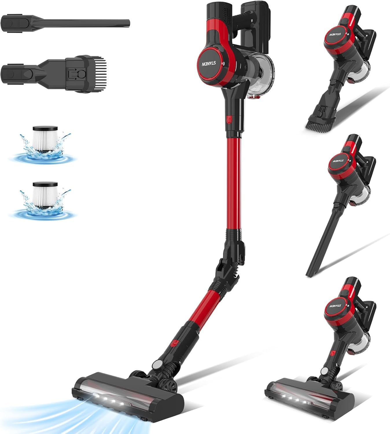 Stanew Aspirapolvere Senza Fili 33Kpa 320W - immagine 1