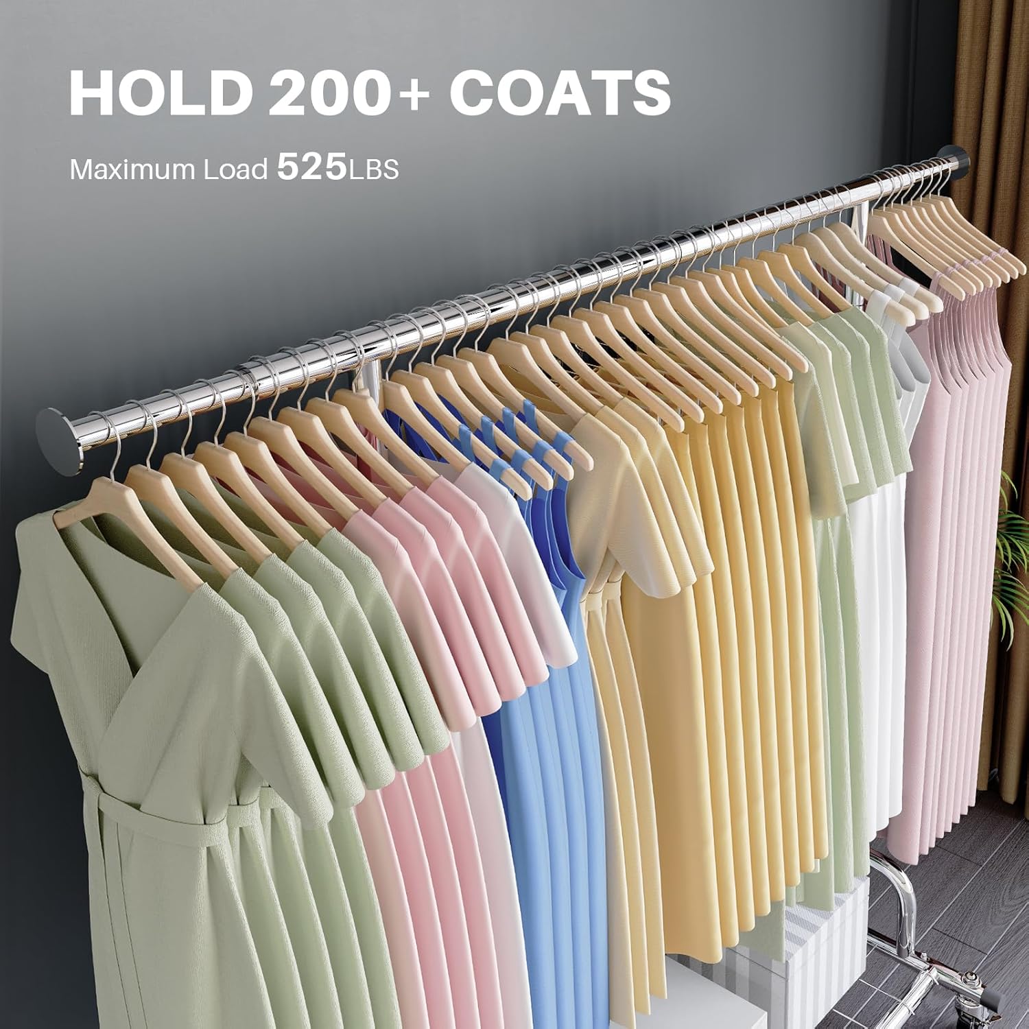 Hokeeper Appendiabiti Estensibile con Ripiano - immagine 2