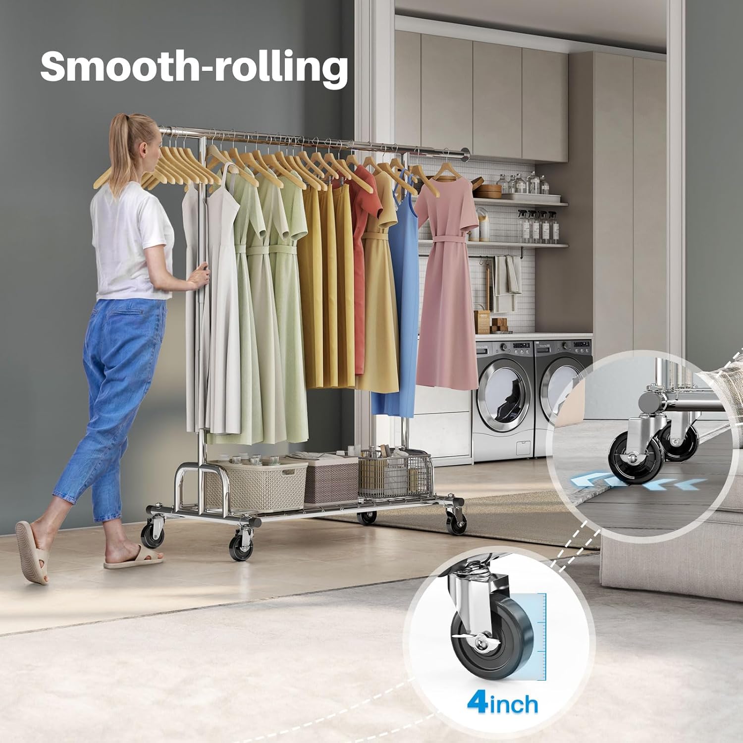 Hokeeper Appendiabiti Estensibile con Ripiano - immagine 3