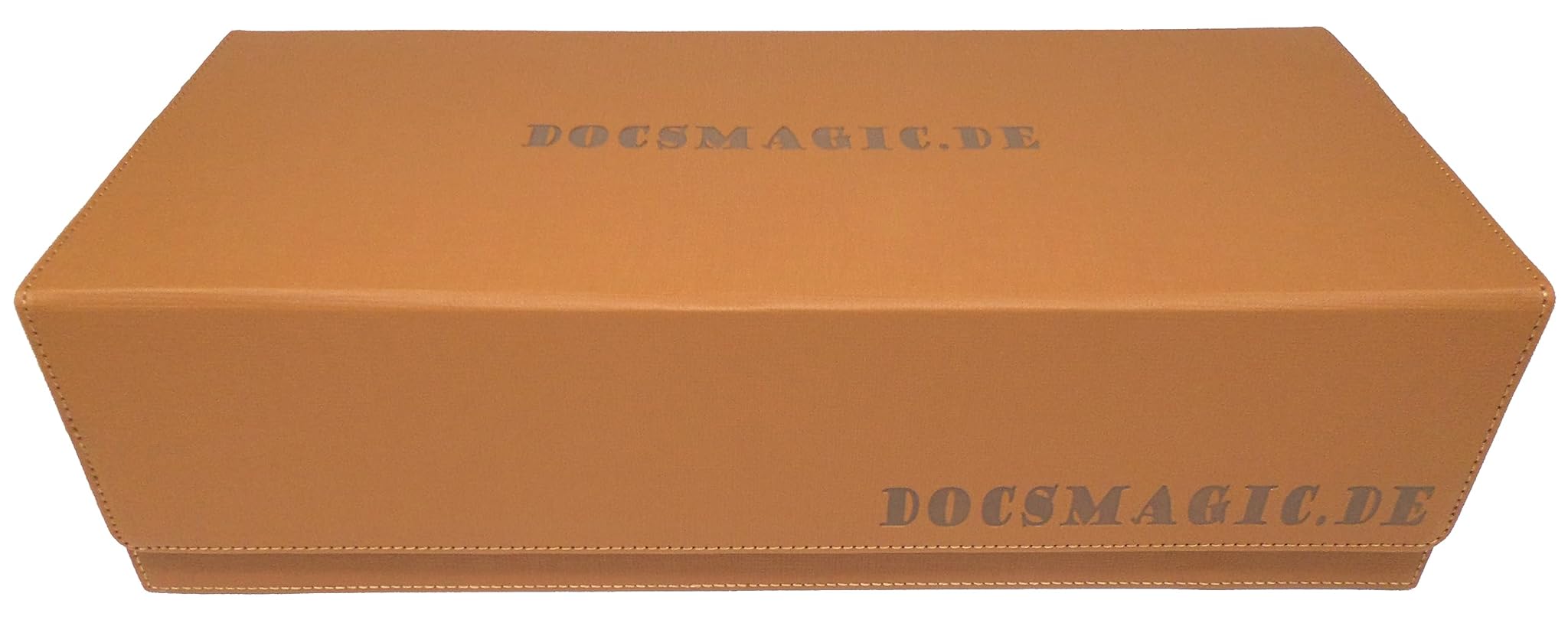 Docsmagic.de Premium Scatola per Carte Collezionabili Oro