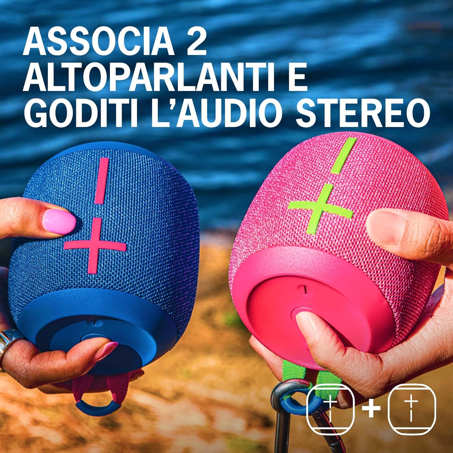 Ultimate Ears WONDERBOOM 3 - Altoparlante Bluetooth, Verde - immagine 5