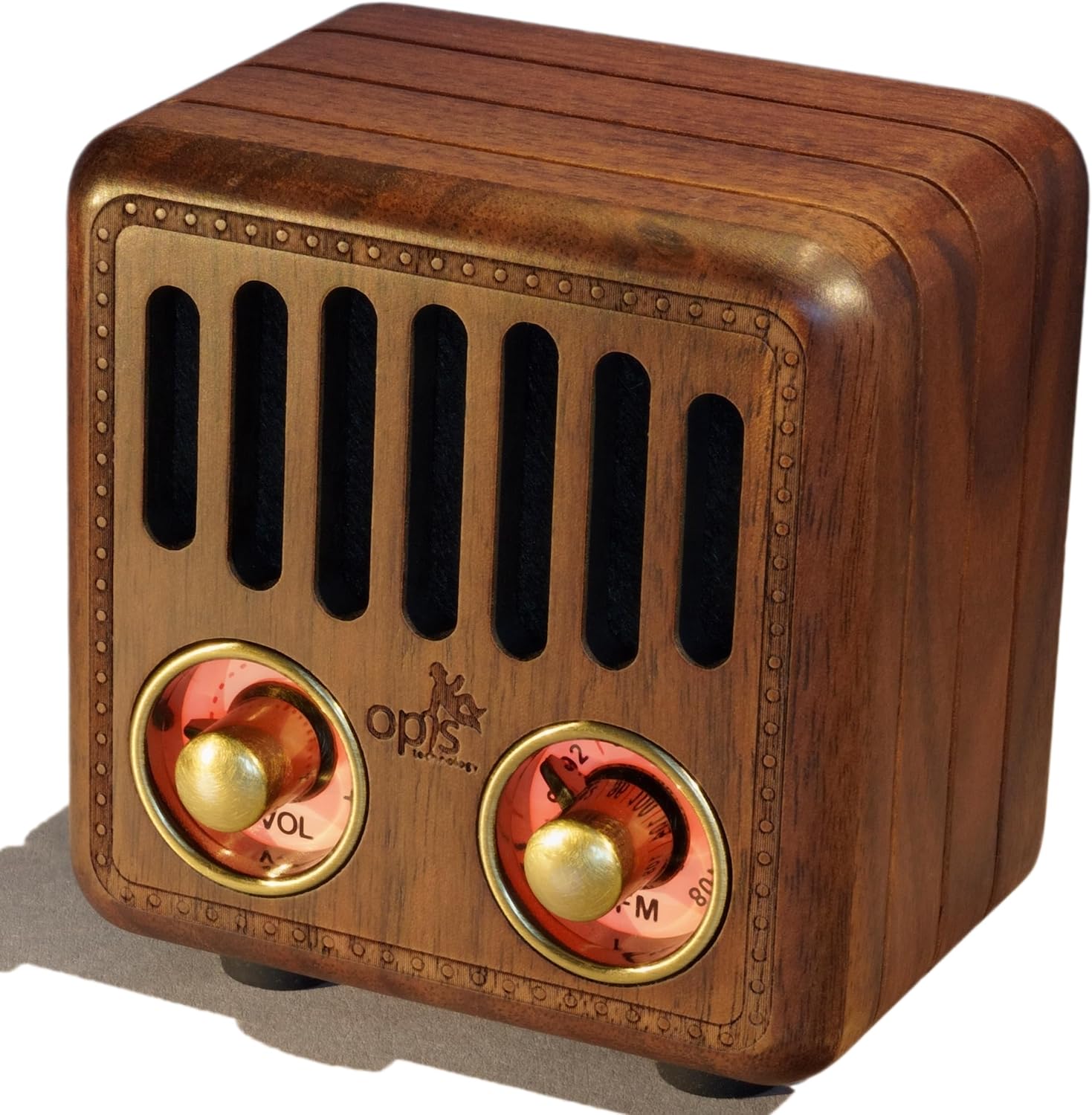 Opis Radio 2: Cassa Bluetooth Legno Ricaricabile - immagine 1
