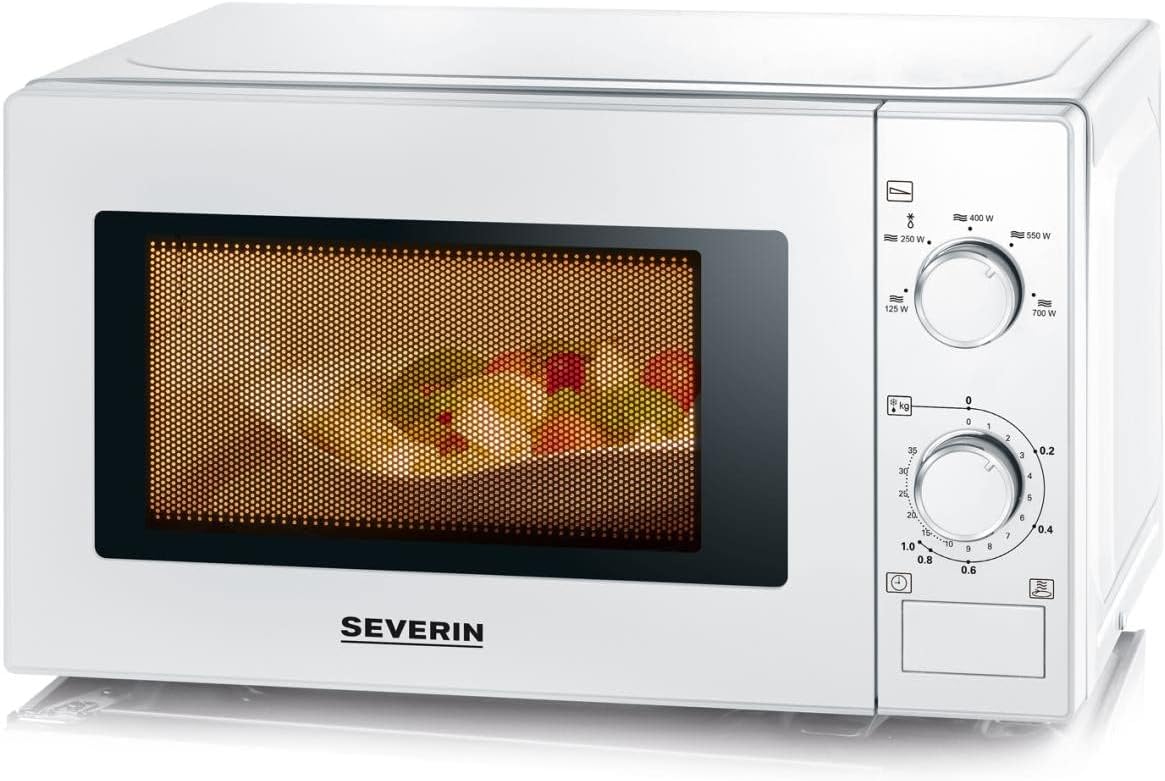 Severin - Microwave 20 liters 700 watts - White (28677) - immagine 2