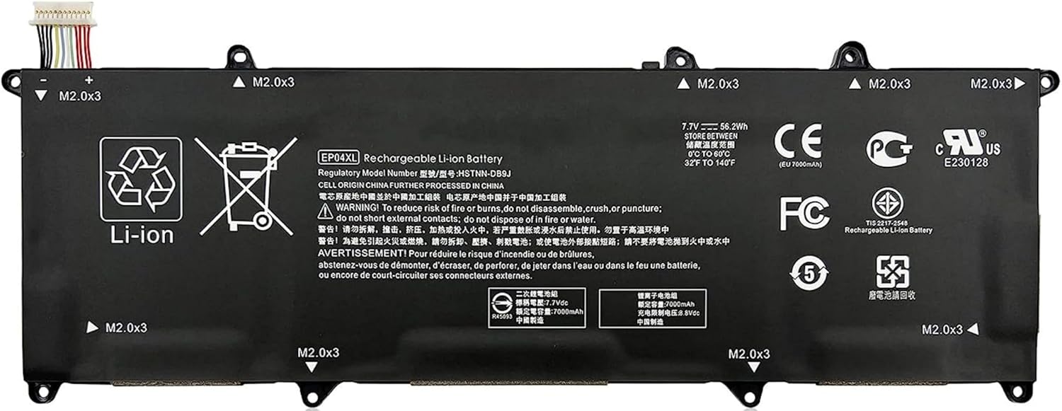 Askc Batteria Laptop per HP Elite Dragonfly G1/G2 - immagine 1