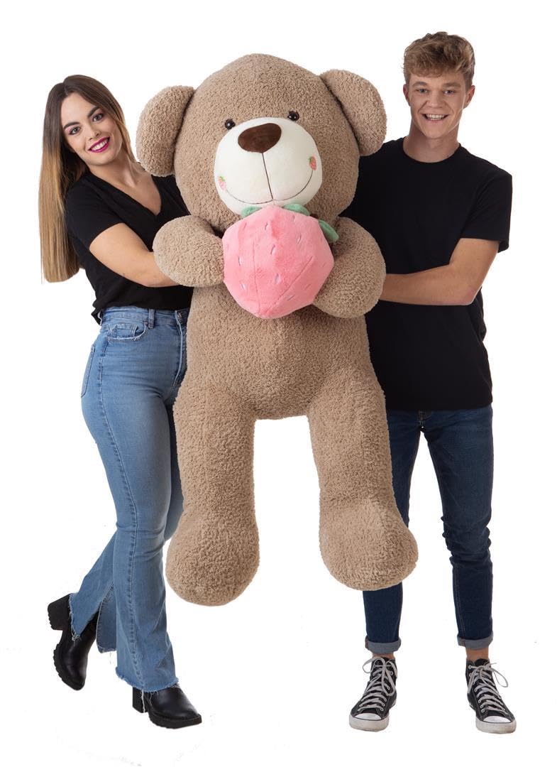 LLOPIS ORSO FRESI 140 CM 3 COL.- BIANCO, MARRONE, ROSA