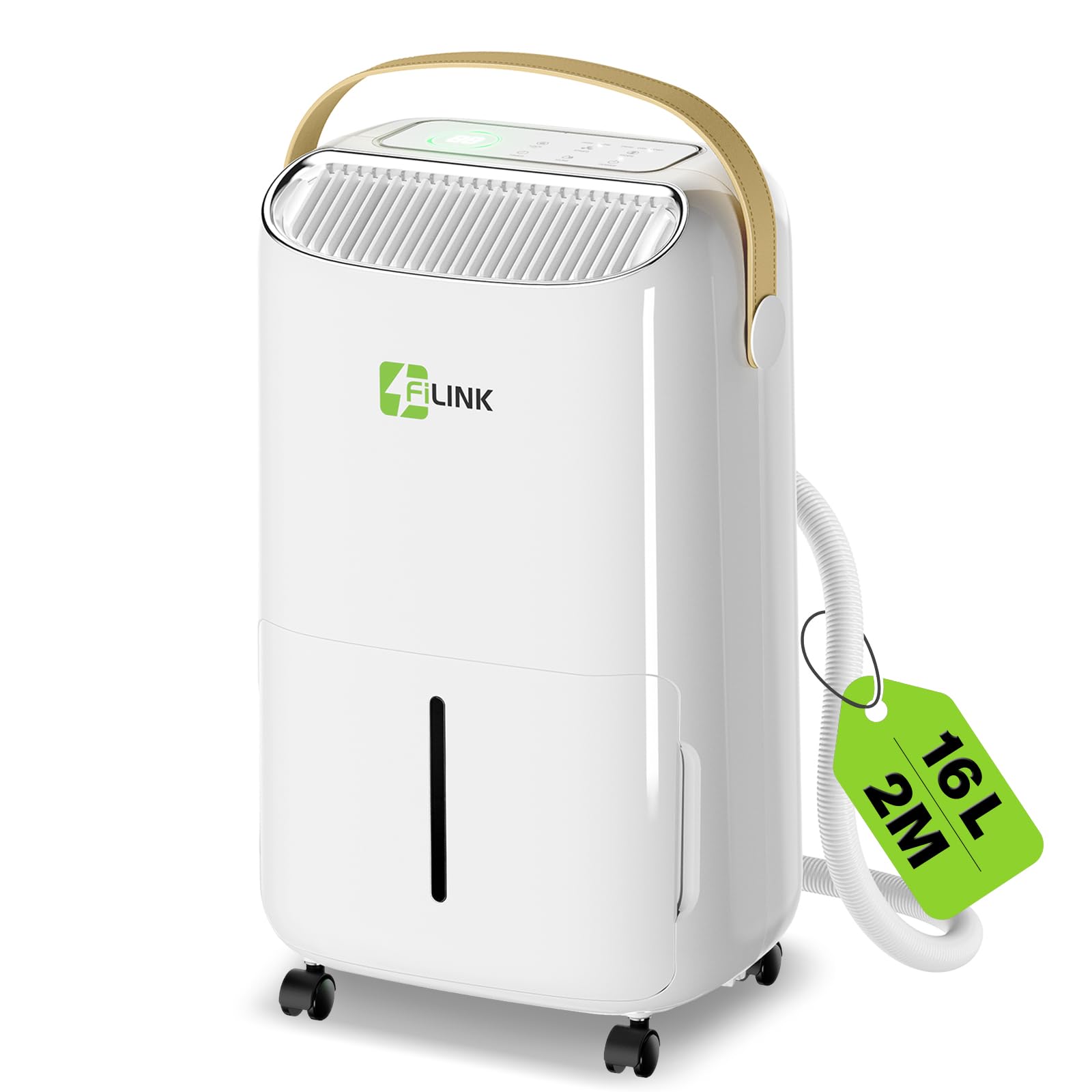 Deumidificatore 16L/Giorno per Casa fino a 110m³