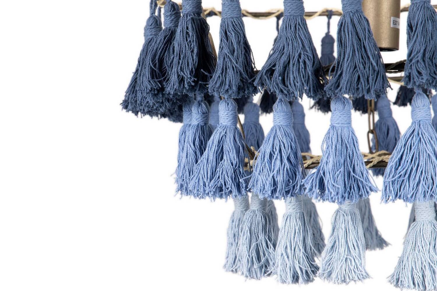 LAMPARA TECHO METAL 46x46x165 CM